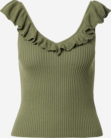 Tops en tricot GAP en vert : devant