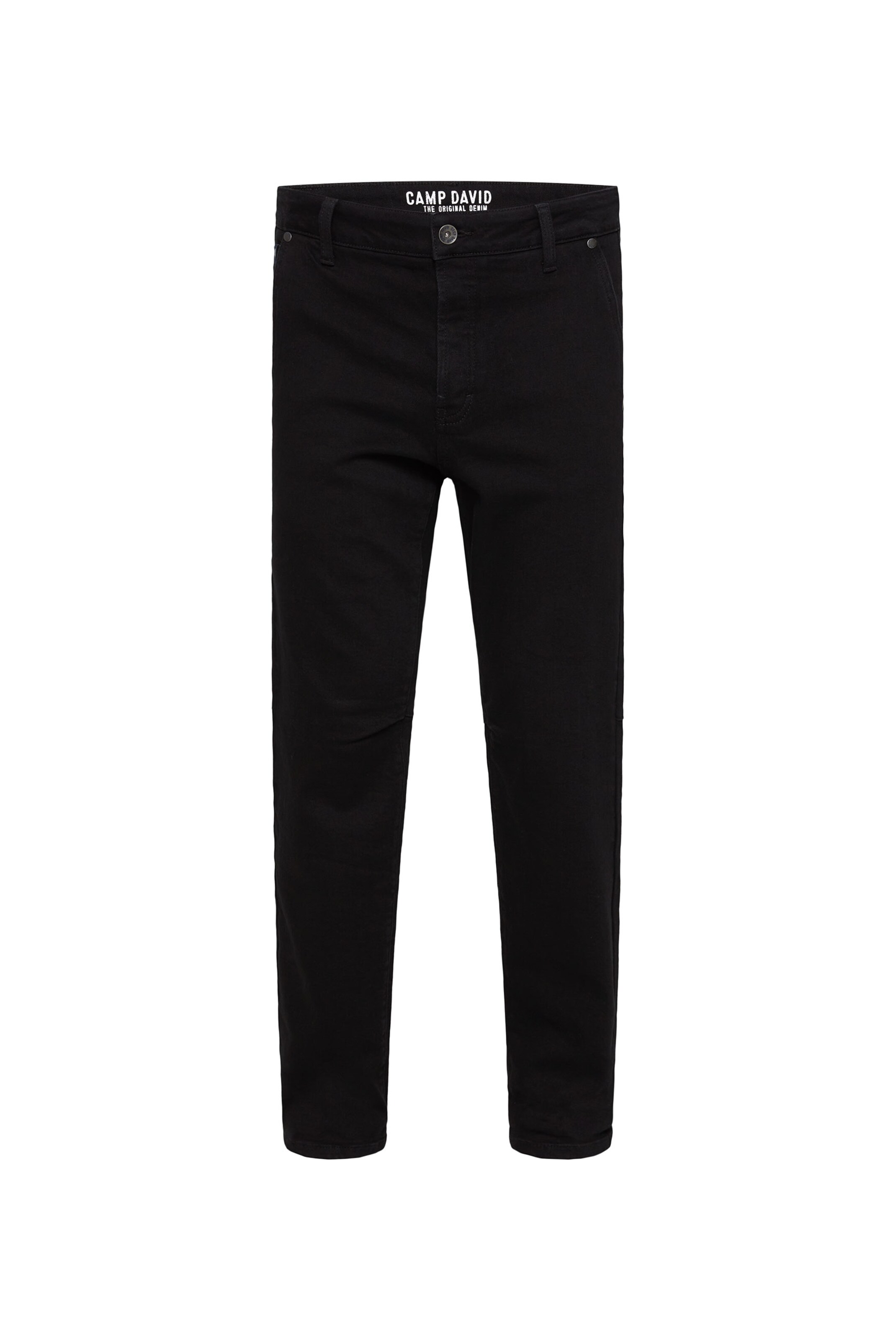 CAMP DAVID Regular Jeans 'Vince' in Black: front
