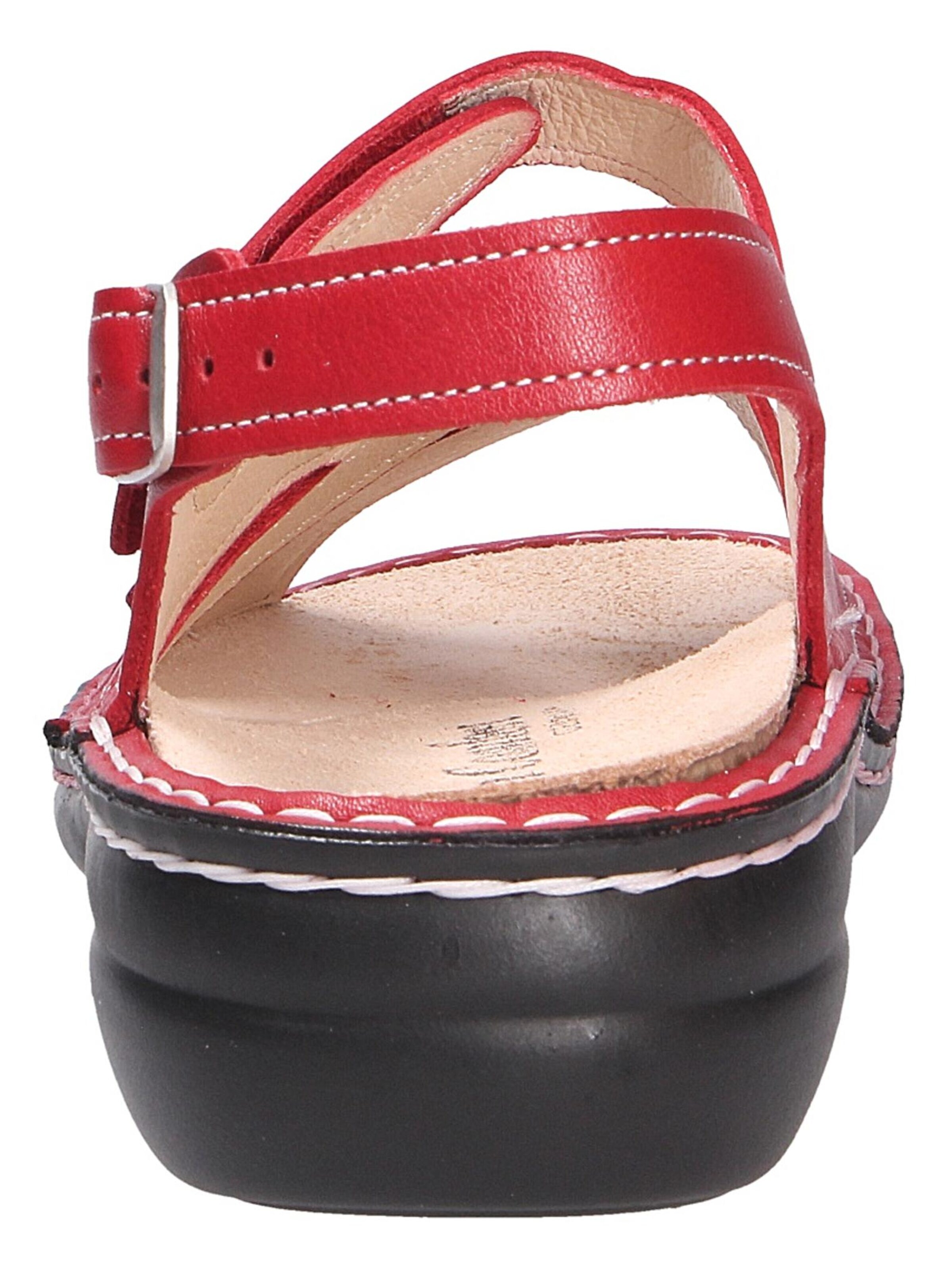 Finn Comfort Sandals 'Gomera' in Red