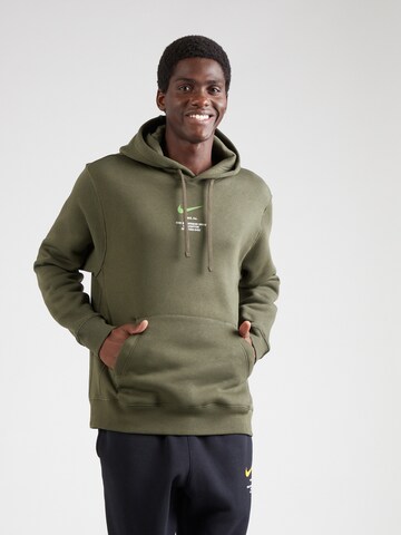 Sweat-shirt Nike Sportswear en vert
