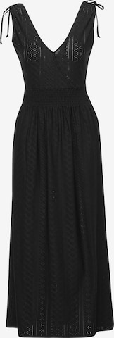 KOROSHI Dress in Black: front