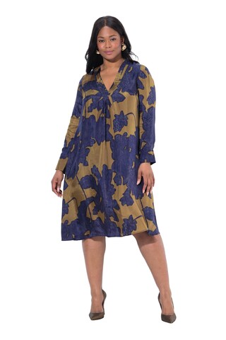 Ulla Popken Dress in Blue: front