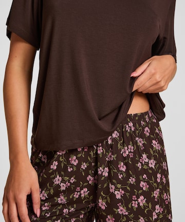 Hunkemöller Pyjama Set Loose in Braun