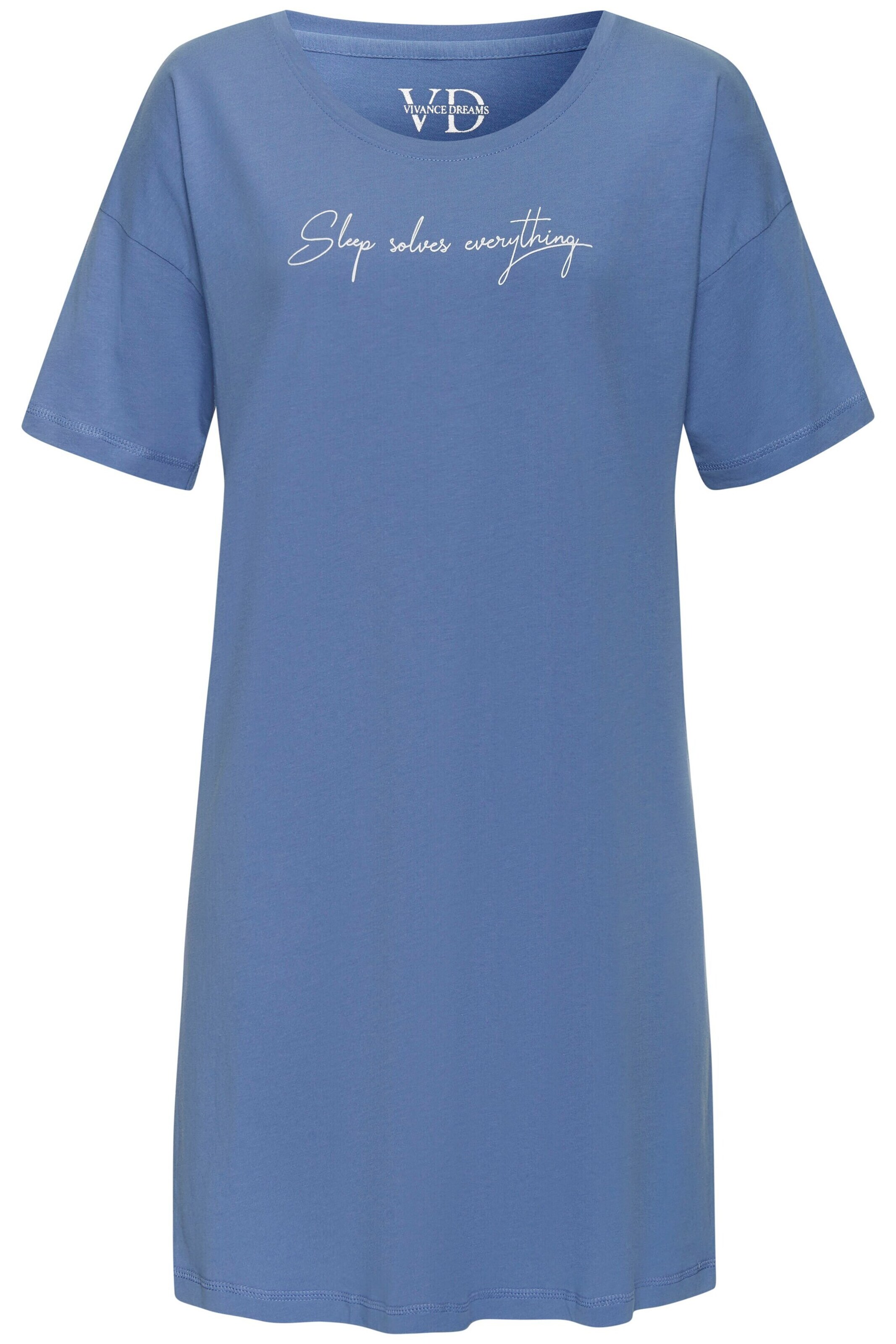 VIVANCE Ночная рубашка в Синий: спереди