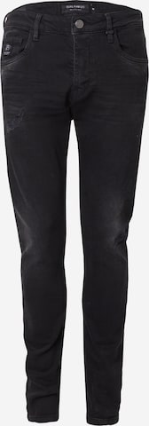Elias Rumelis - Slimfit Vaquero 'NOEL' en negro: frente