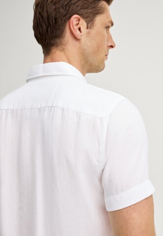 JOOP! Slim fit Button Up Shirt 'Pit' in White