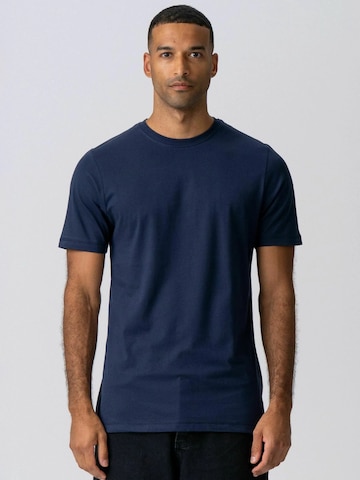 Chemise ' Organic Basic ' TEESHOPPEN en bleu : devant