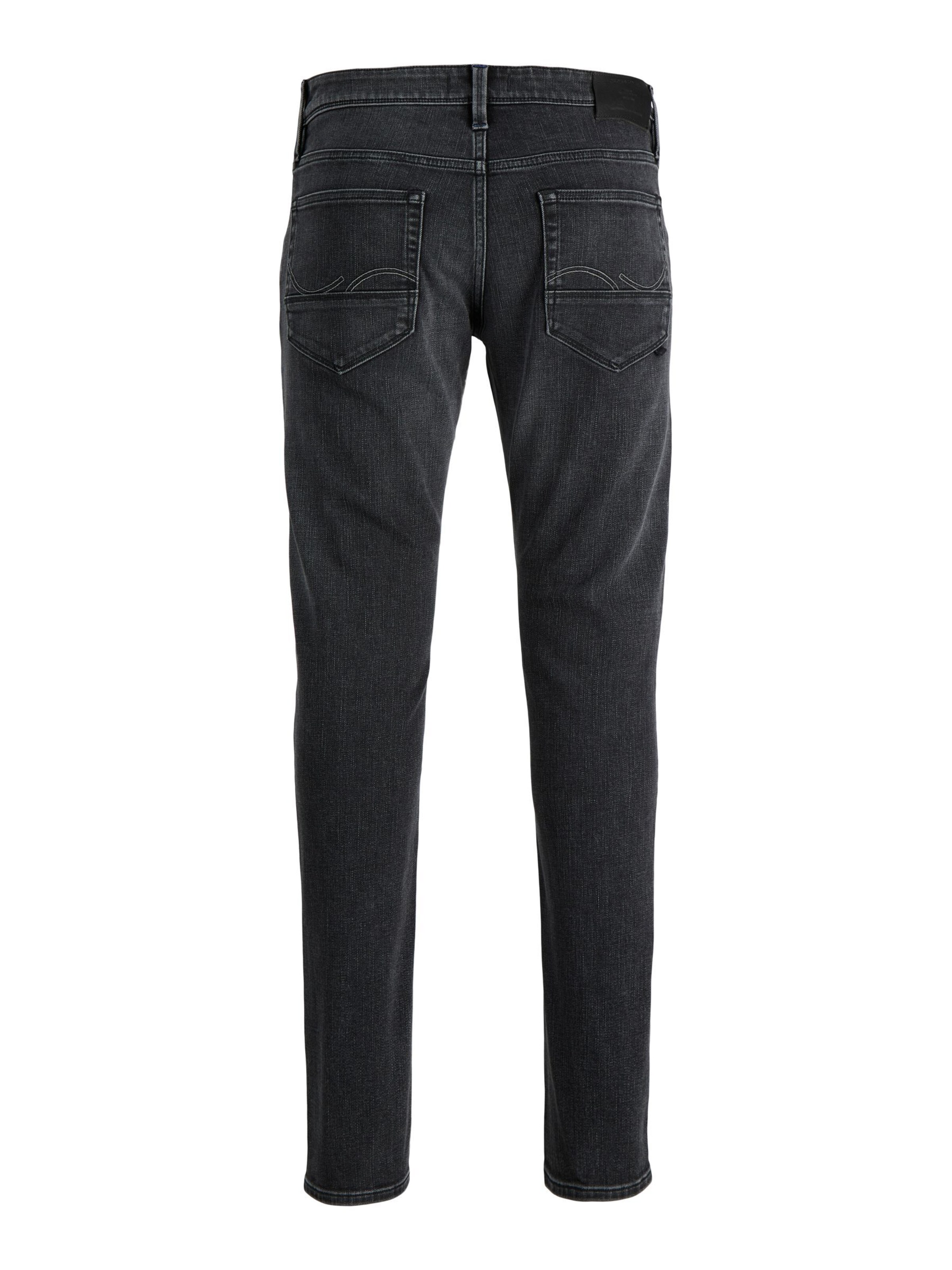 JACK & JONES - regular Vaquero 'JJIGlenn JJFox' en negro