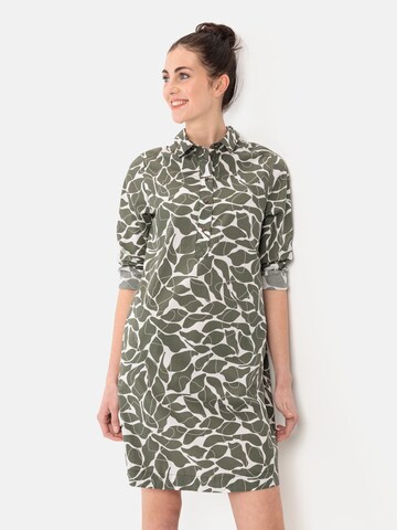 CAMEL ACTIVE Shirt Dress in Green: front