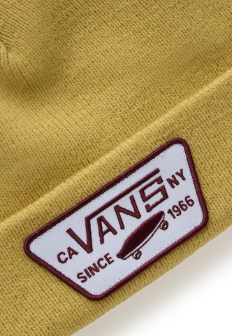 Bonnet VANS en jaune