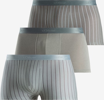 s.Oliver Boxer shorts 'Hipster' in Grey: front