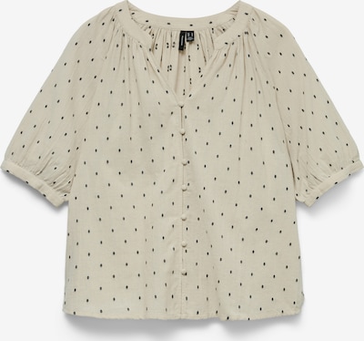 VERO MODA Pusero 'VMPRETTY' koossa XS värissä beige / musta, Tuotenäkymä