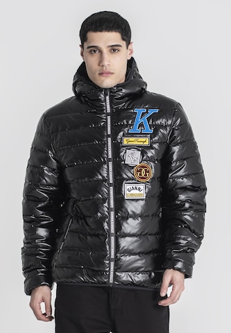 Gianni Kavanagh Winterjacke in Schwarz: Vorderseite