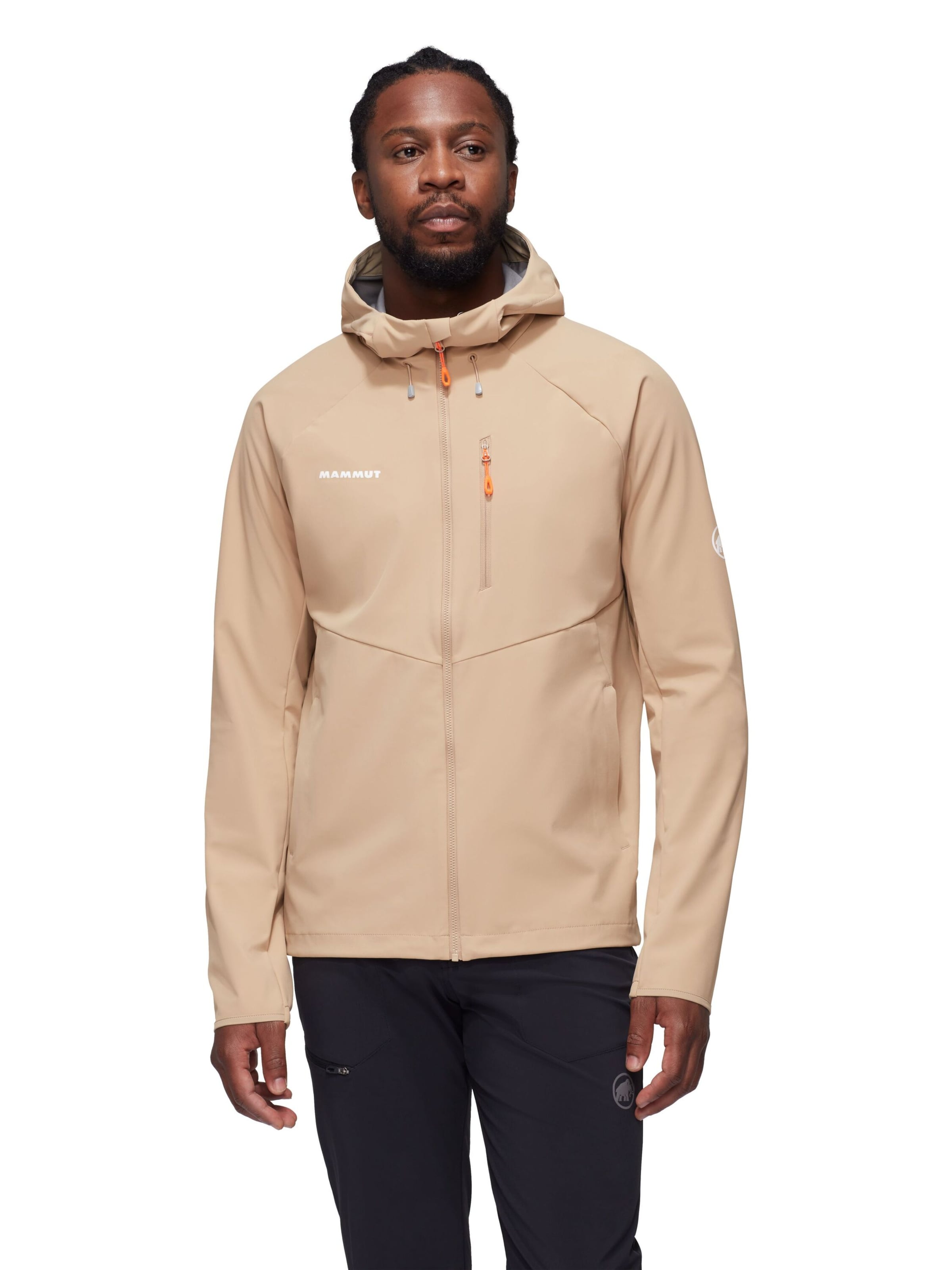 MAMMUT Outdoor jacket 'Ultimate Comfort' in Beige: front