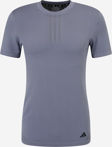 ADIDAS PERFORMANCE Funkční tričko – šedá: přední strana