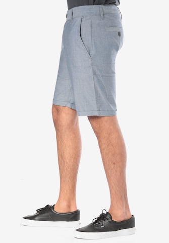 Iriedaily Normální Chino kalhoty 'Golfer Chambray' – modrá