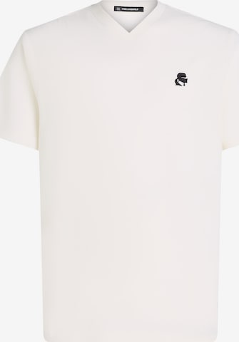 Karl LagerfeldMajica - bež boja: prednji dio