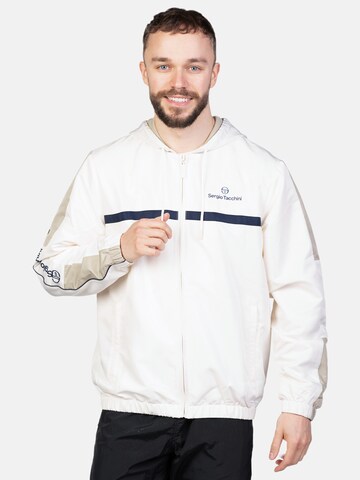 Sergio Tacchini Trainingsjacke ' PRANNIE 024 ' in Beige: Vorderseite