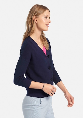 Peter Hahn Knit Cardigan in Blue