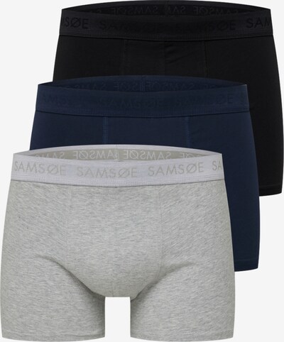 Samsoe Samsoe Boxershorts in de kleur Navy / Lichtgrijs / Zwart, Productweergave