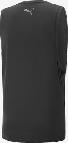 PUMA Sporttop in Schwarz