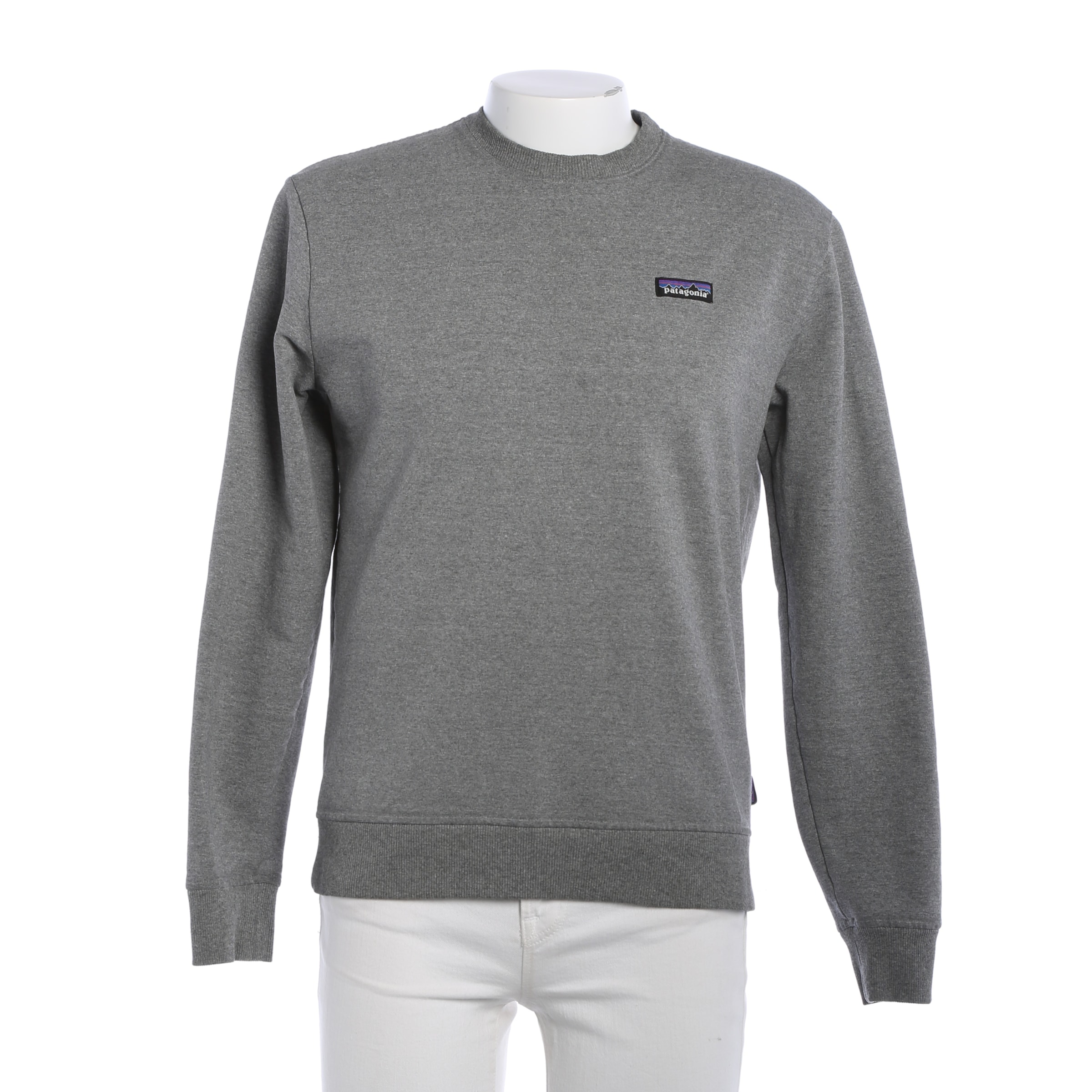 PATAGONIA Sweatshirt & Zip-Up Hoodie in M in Grey: front