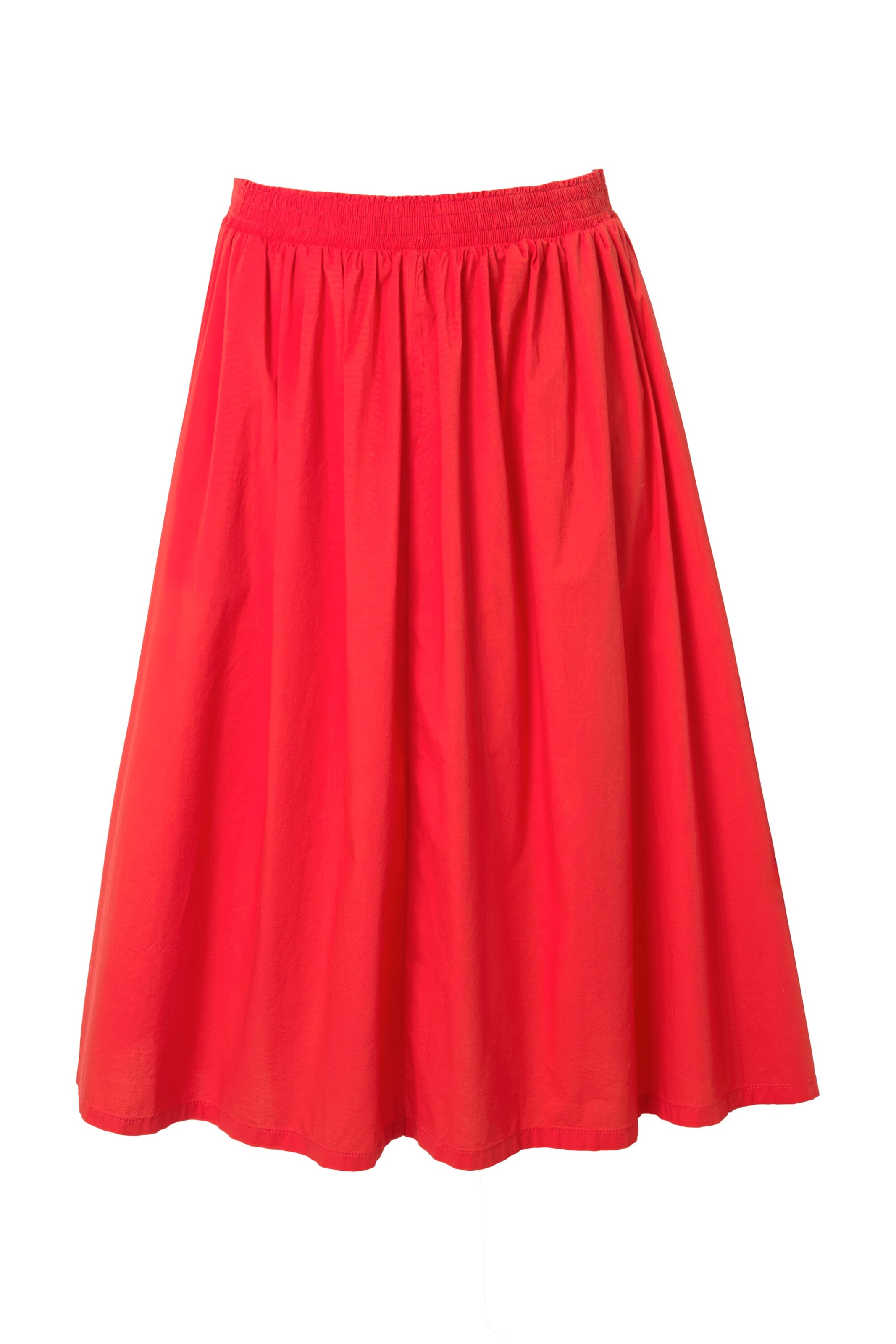 Ulla Popken Rok in Rood: voorkant