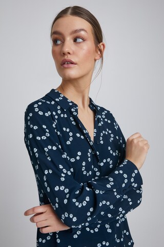 ICHI Blouse in Blauw