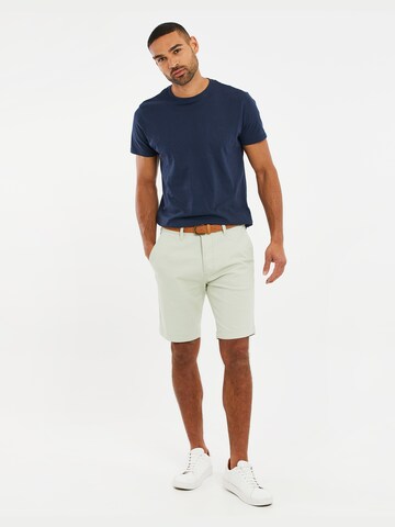 Threadbare Slim fit Trousers 'Conta' in Beige