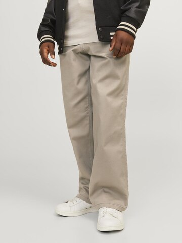 Jack & Jones Junior Regular Broek in Beige: voorkant