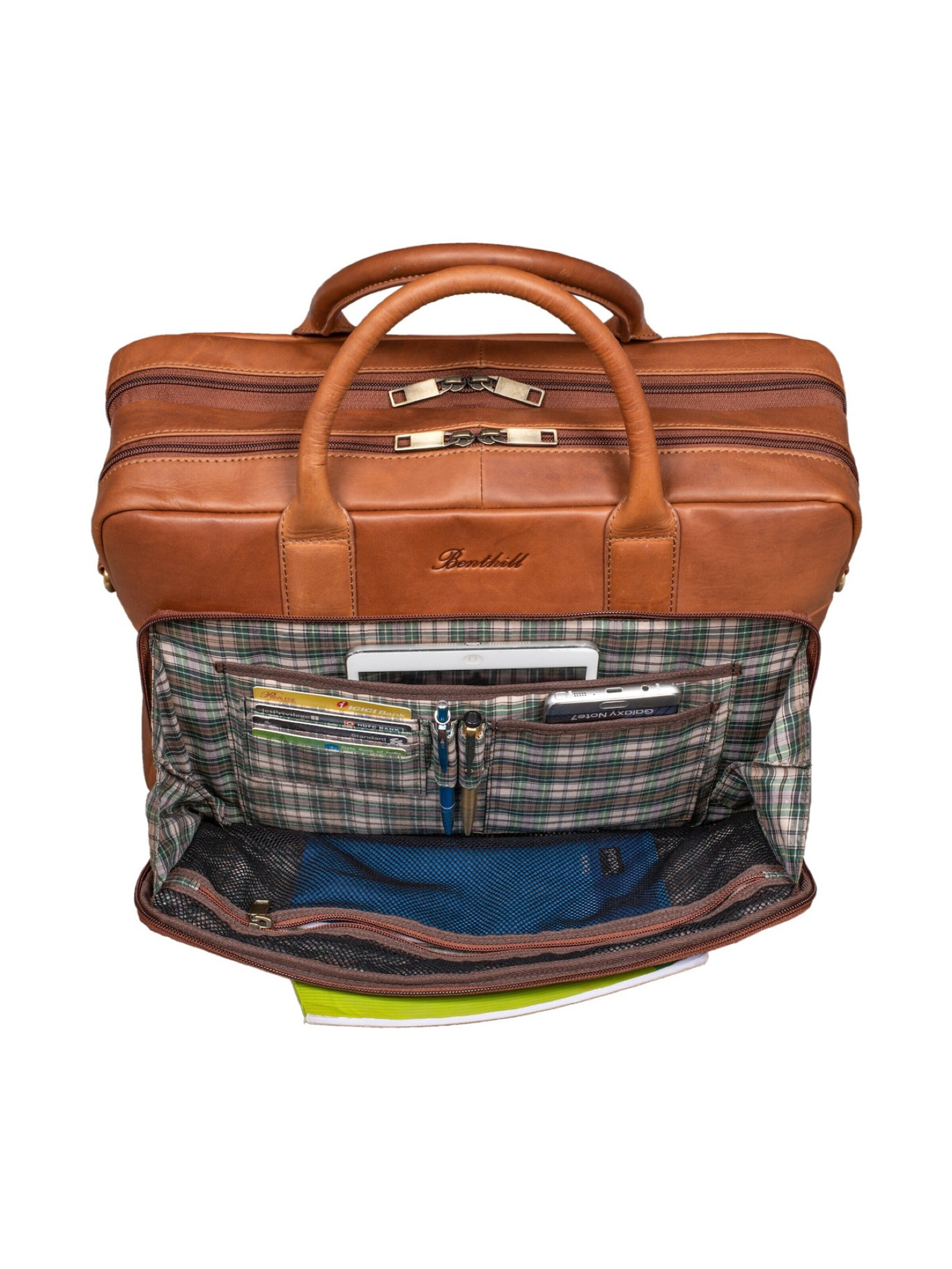 Benthill Briefcase in Brown