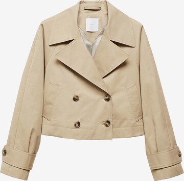 Veste mi-saison 'Lipa' MANGO en beige : devant