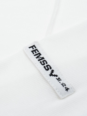 FEMSSY Shirts 'ELIA BLOUSE WHITE' i hvid