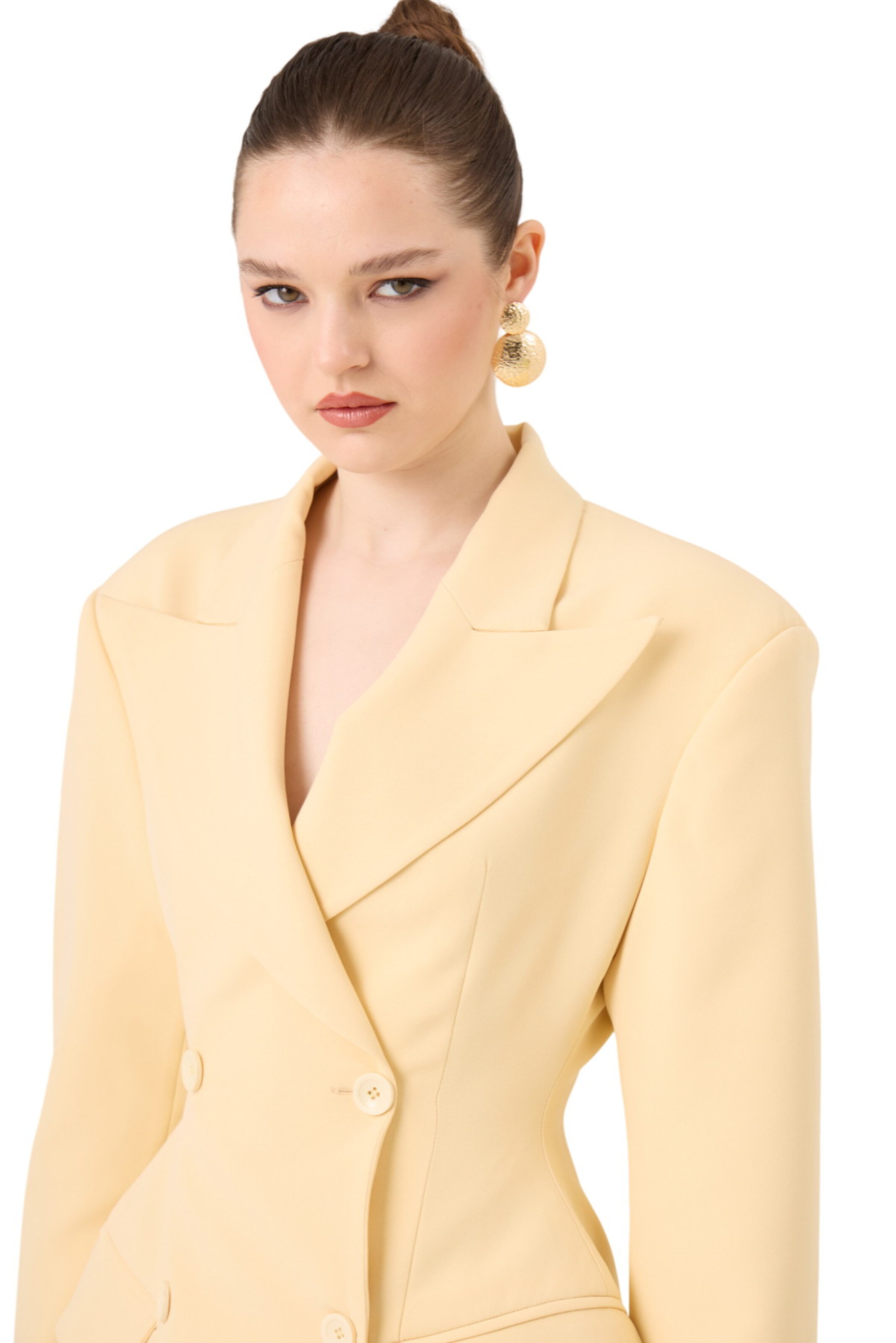 HOLLY LOLLY Blazer in Gelb