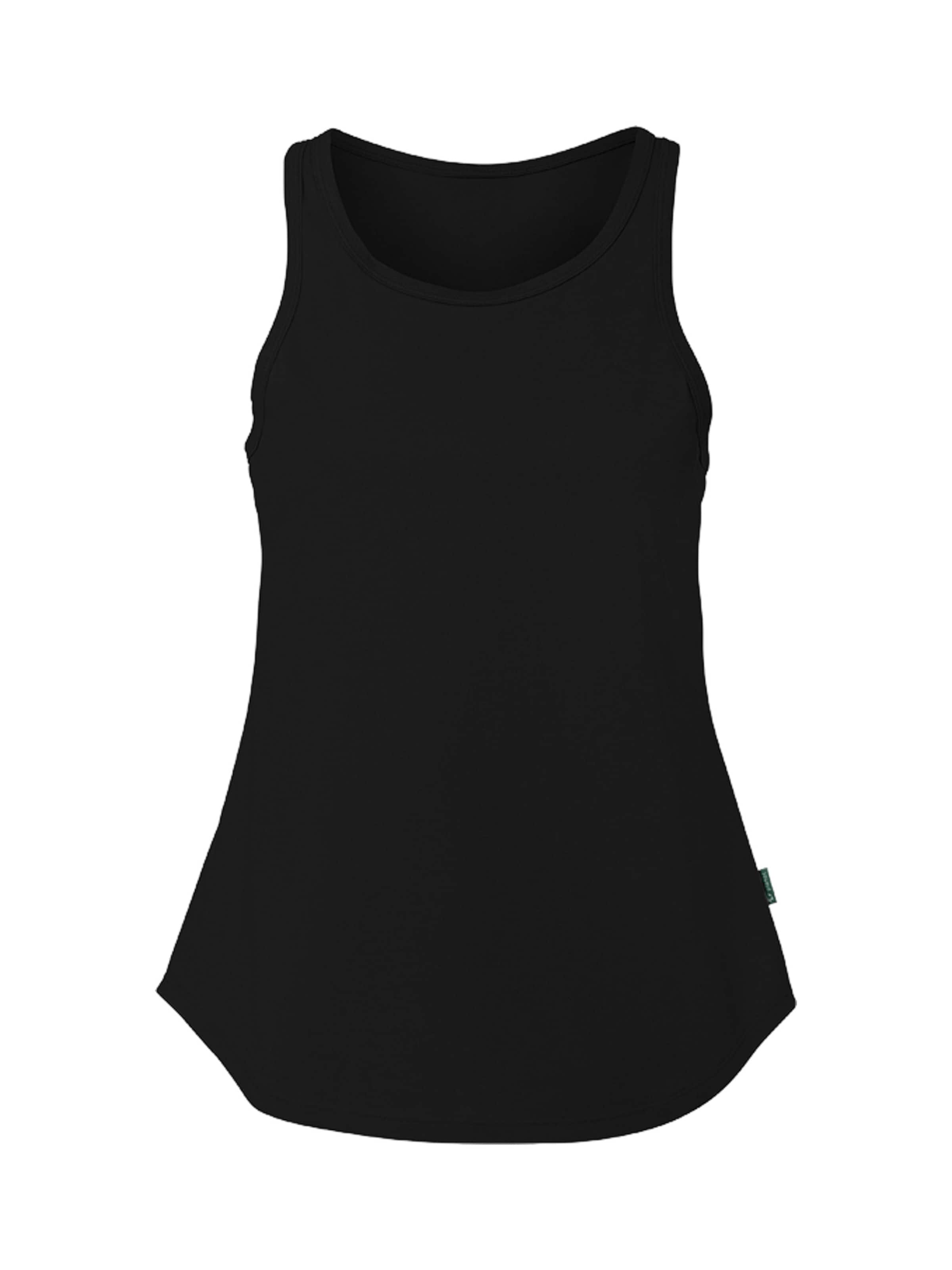 KEMPA Funktionsshirt in Schwarz: Vorderseite