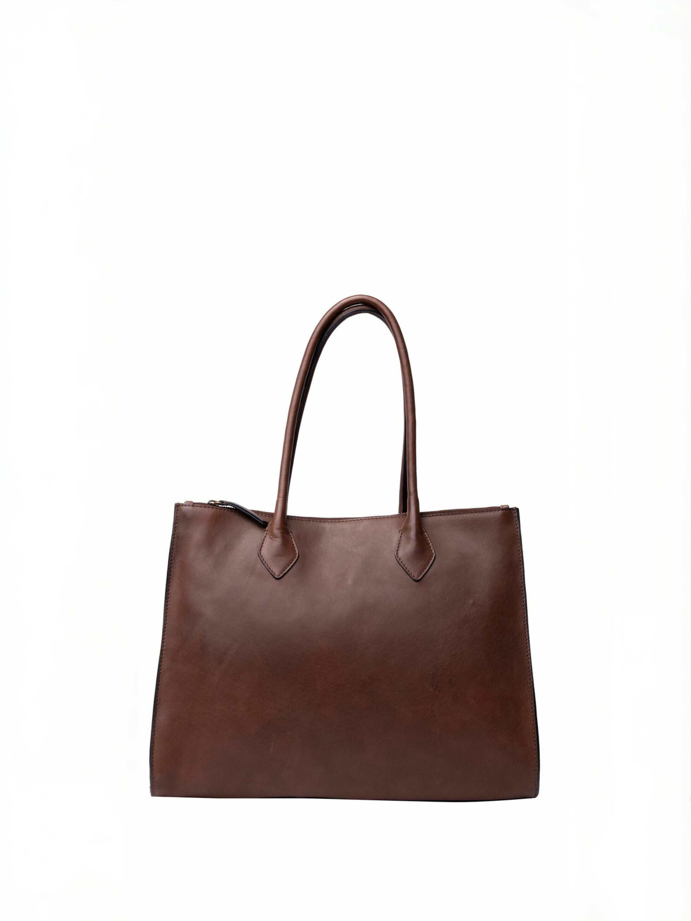 RE:DESIGNED Shopper ' Ora ' in Bruin: voorkant