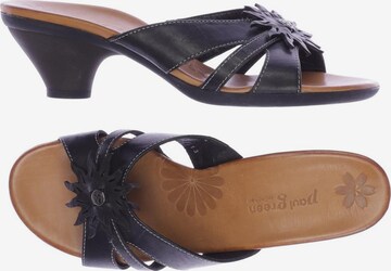 Paul Green Sandalen 39 in Schwarz: predná strana