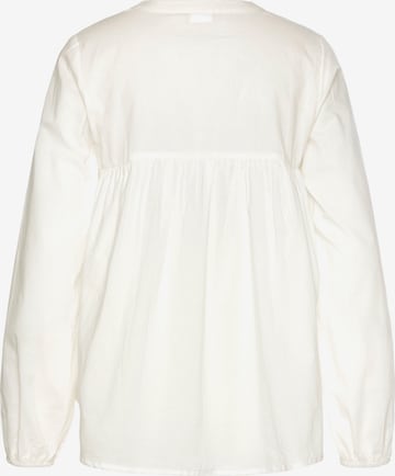 LASCANA - Blusa en blanco