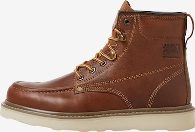 JACK & JONES Botas con cordones 'Wald Gate' en cognac, Vista del producto