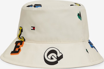 TOMMY HILFIGER Hat in Beige: front