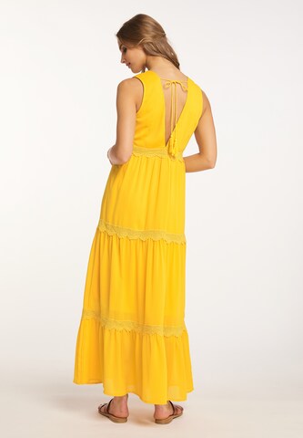 Robe IZIA en jaune