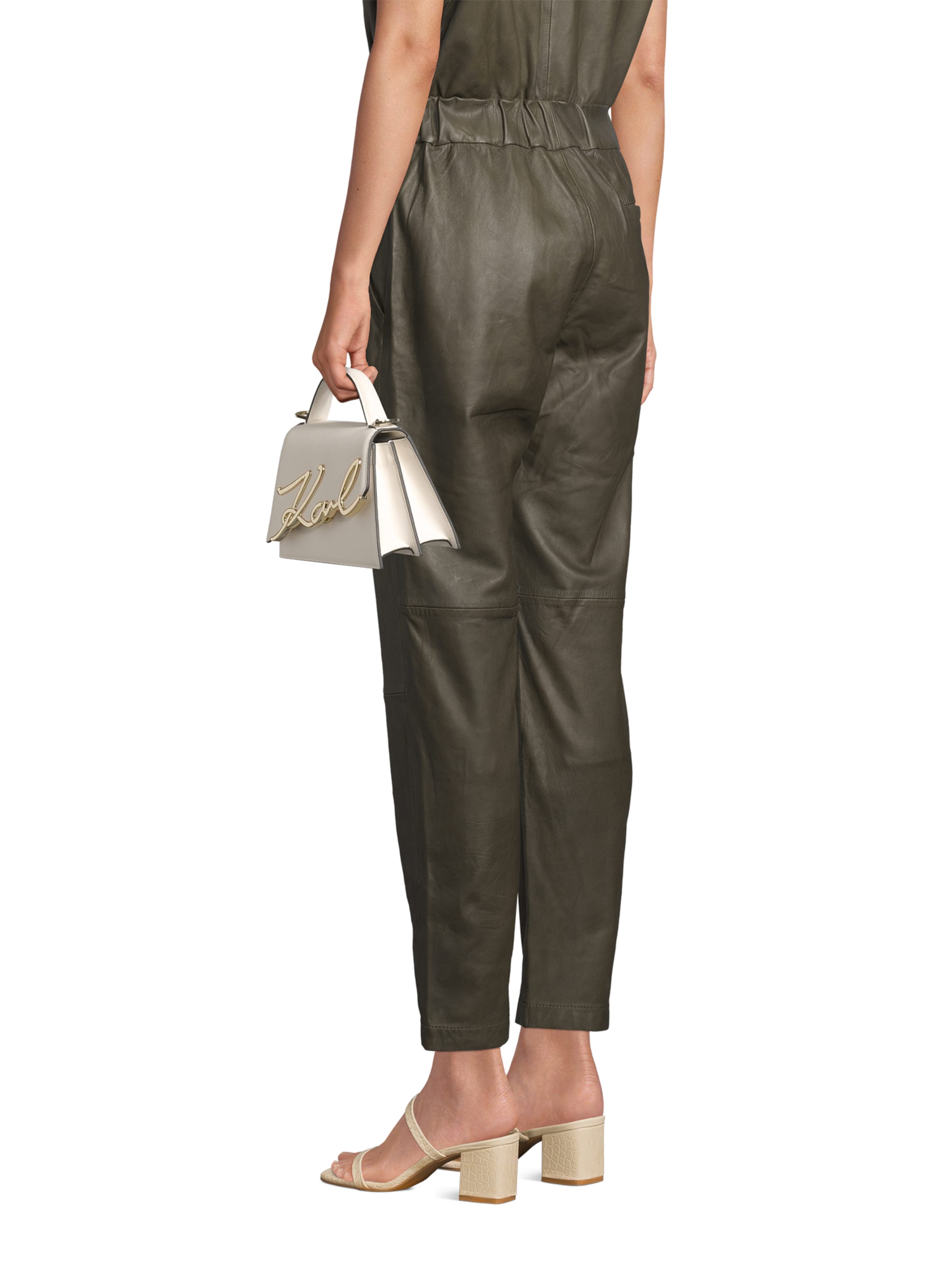 Karl Lagerfeld Kabelka - Biela: predná strana