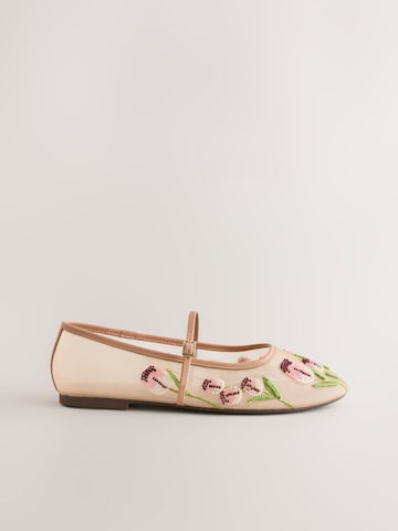 Next Ballerina met riempjes 'Forever Comfort' in Beige