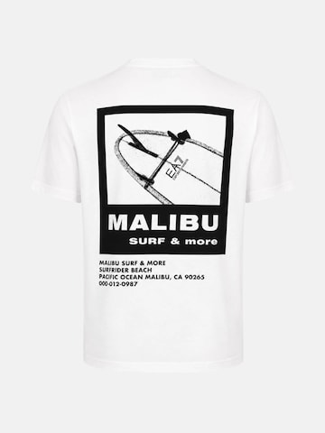 EA7 Emporio Armani - Camiseta en blanco