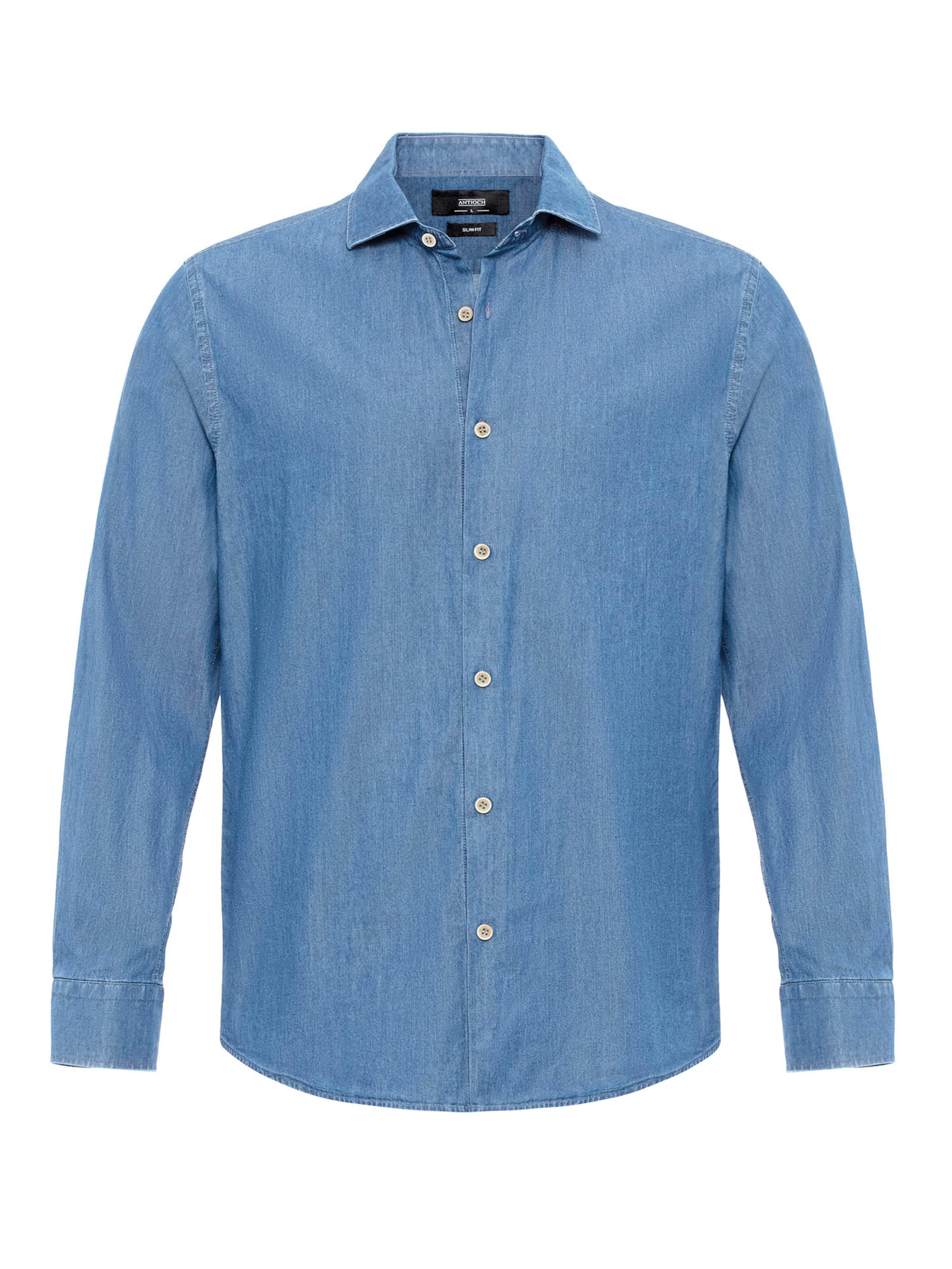 Antioch Regular fit Ing - kék: elől