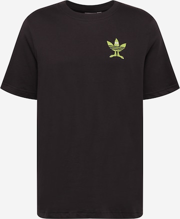 ADIDAS ORIGINALS Shirt 'Graphic Fun' in Black: front