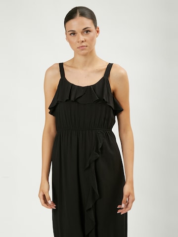 Influencer Summer Dress 'Flounced Cami' in Black