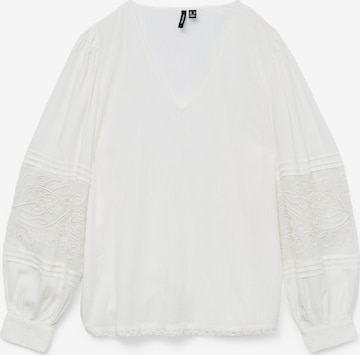 VERO MODABluza 'VMNicola' - bijela boja: prednji dio