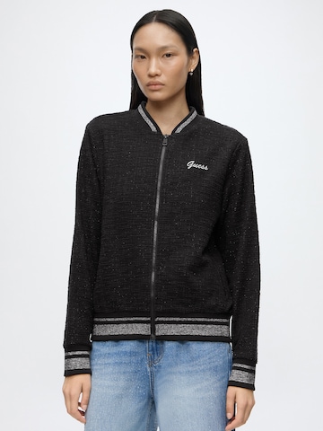 GUESS Sweatjacka 'JOLE' i svart: framsida