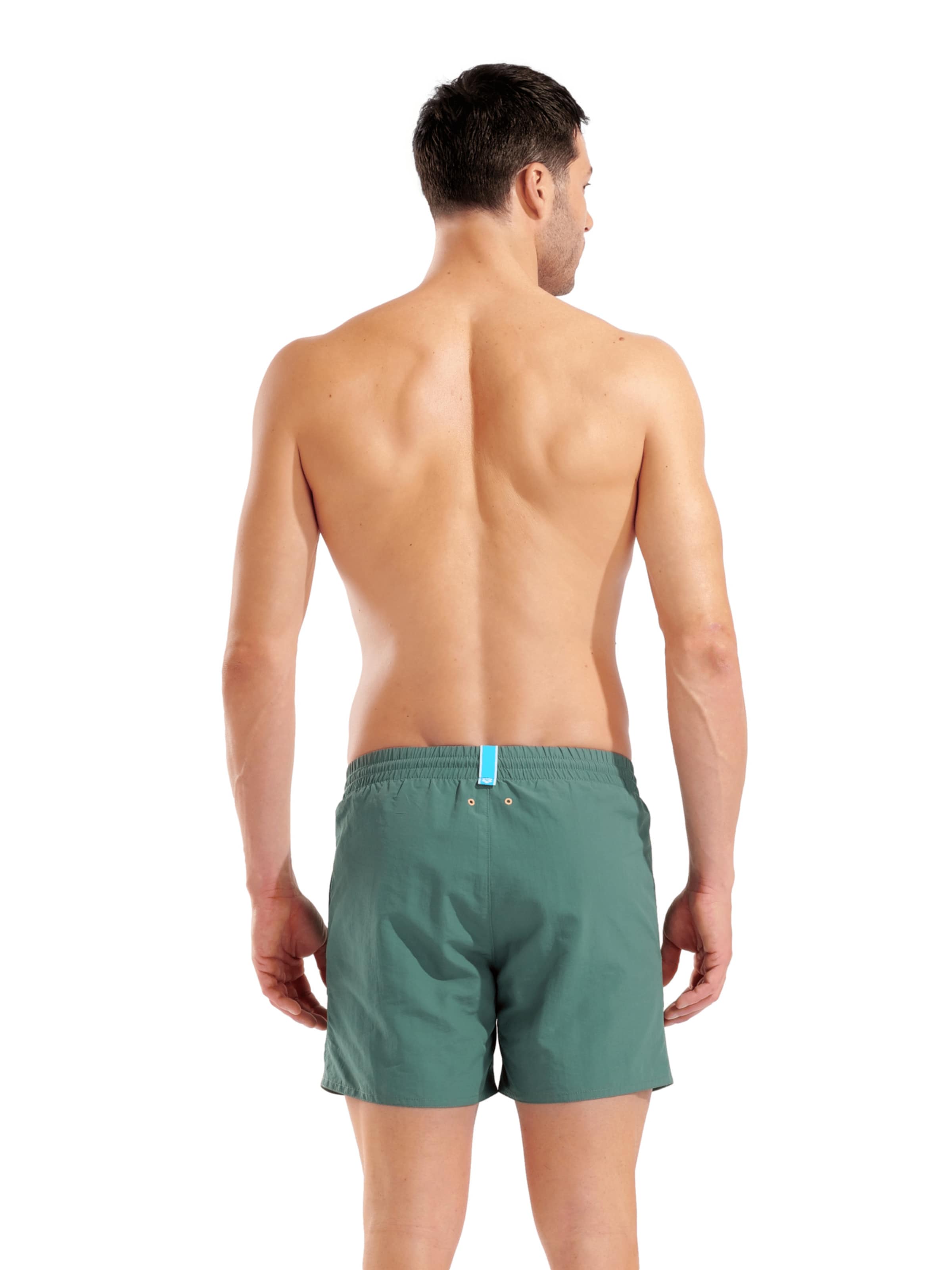 ARENAKupaće hlače 'GRAPHIC BEACH SHORT' - zelena boja